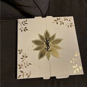 Yves Saint Laurent Gold and Cream Decorative Box